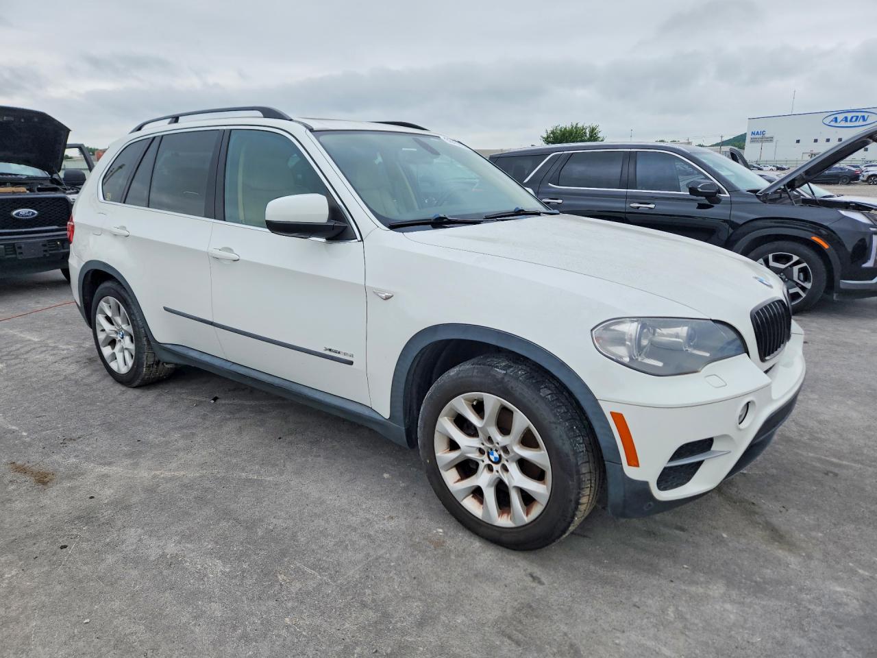 2013 Bmw X5 Xdrive35i White vin: 5UXZV4C56DL993319