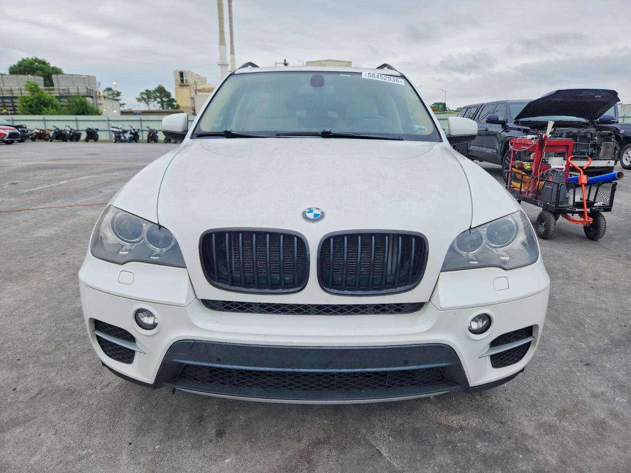 2013 Bmw X5 Xdrive35i White vin: 5UXZV4C56DL993319