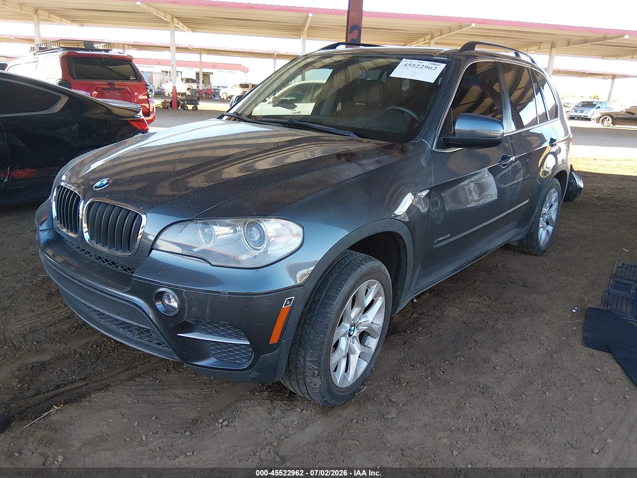 2013 Bmw X5 Xdrive35i/xdrive35i Premium/xdrive35i Sport Activity Gray vin: 5UXZV4C56DL993336