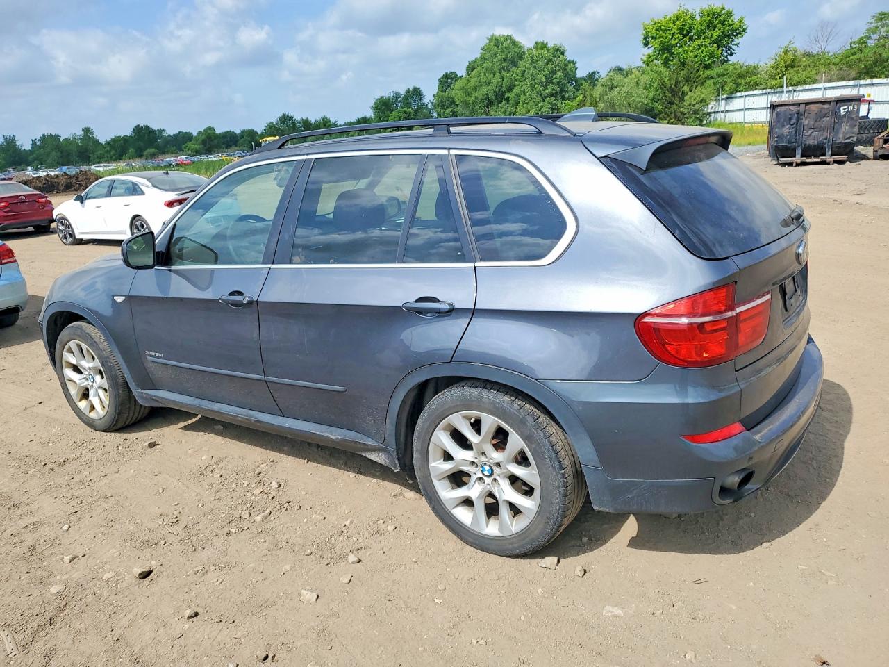 2013 Bmw X5 Xdrive35i Серый vin: 5UXZV4C56DL993885