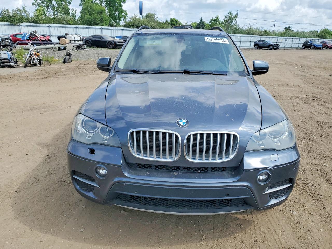 2013 Bmw X5 Xdrive35i Серый vin: 5UXZV4C56DL993885