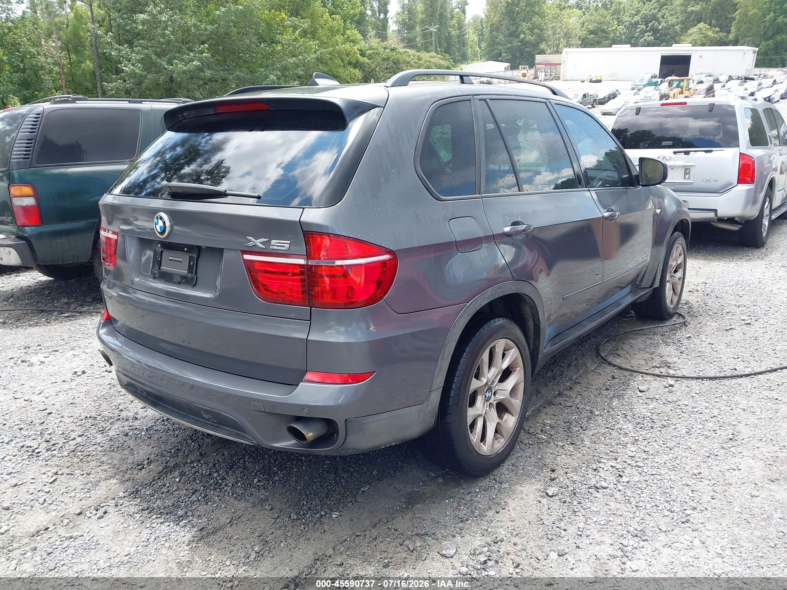 2011 Bmw X5 Xdrive35i/xdrive35i Premium/xdrive35i Sport Activity Gray vin: 5UXZV4C57BL403643