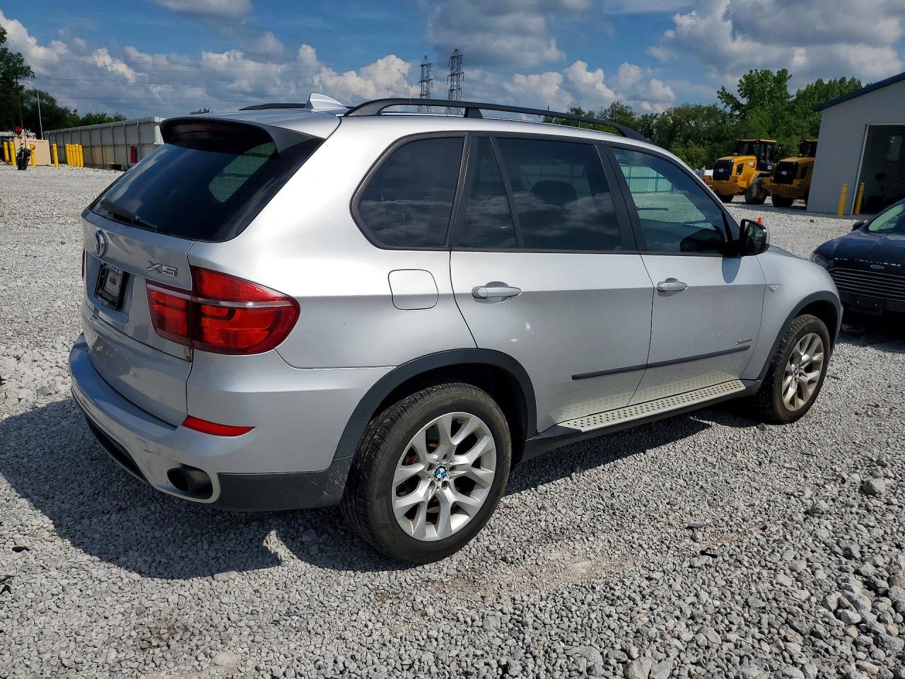 2011 Bmw X5 Xdrive35i Silver vin: 5UXZV4C57BL407675