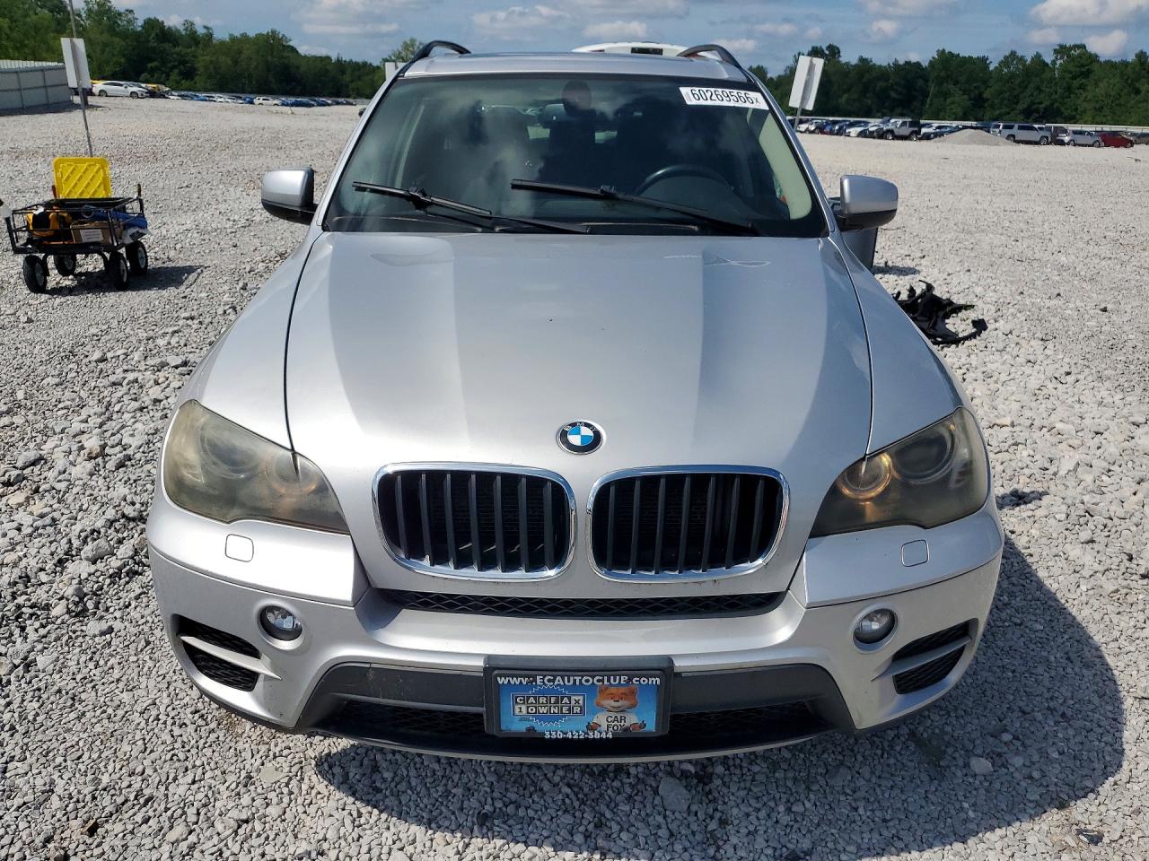 2011 Bmw X5 Xdrive35i Silver vin: 5UXZV4C57BL407675