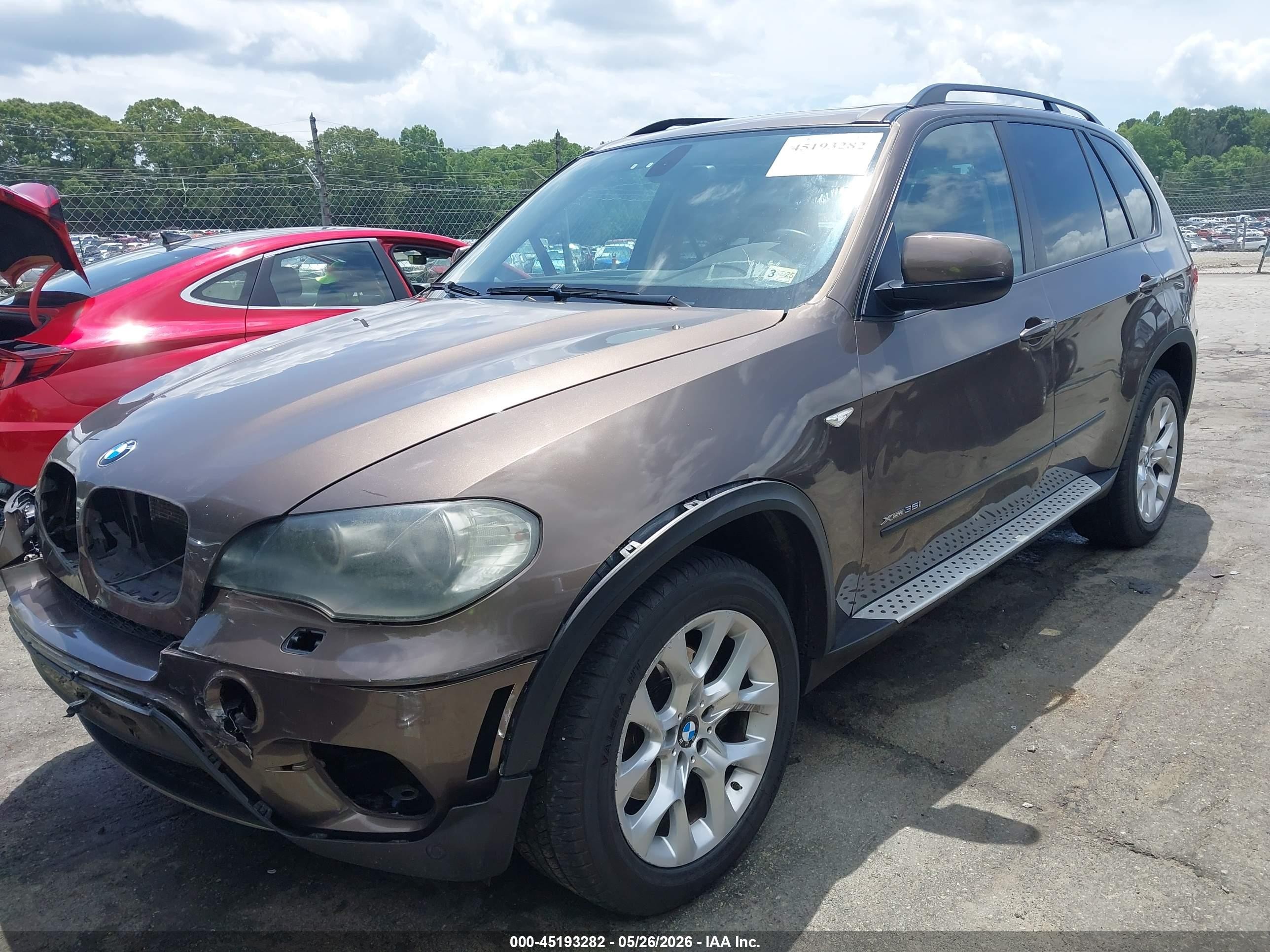 2011 Bmw X5 Xdrive35i/xdrive35i Premium/xdrive35i Sport Activity Brown vin: 5UXZV4C57BL741446