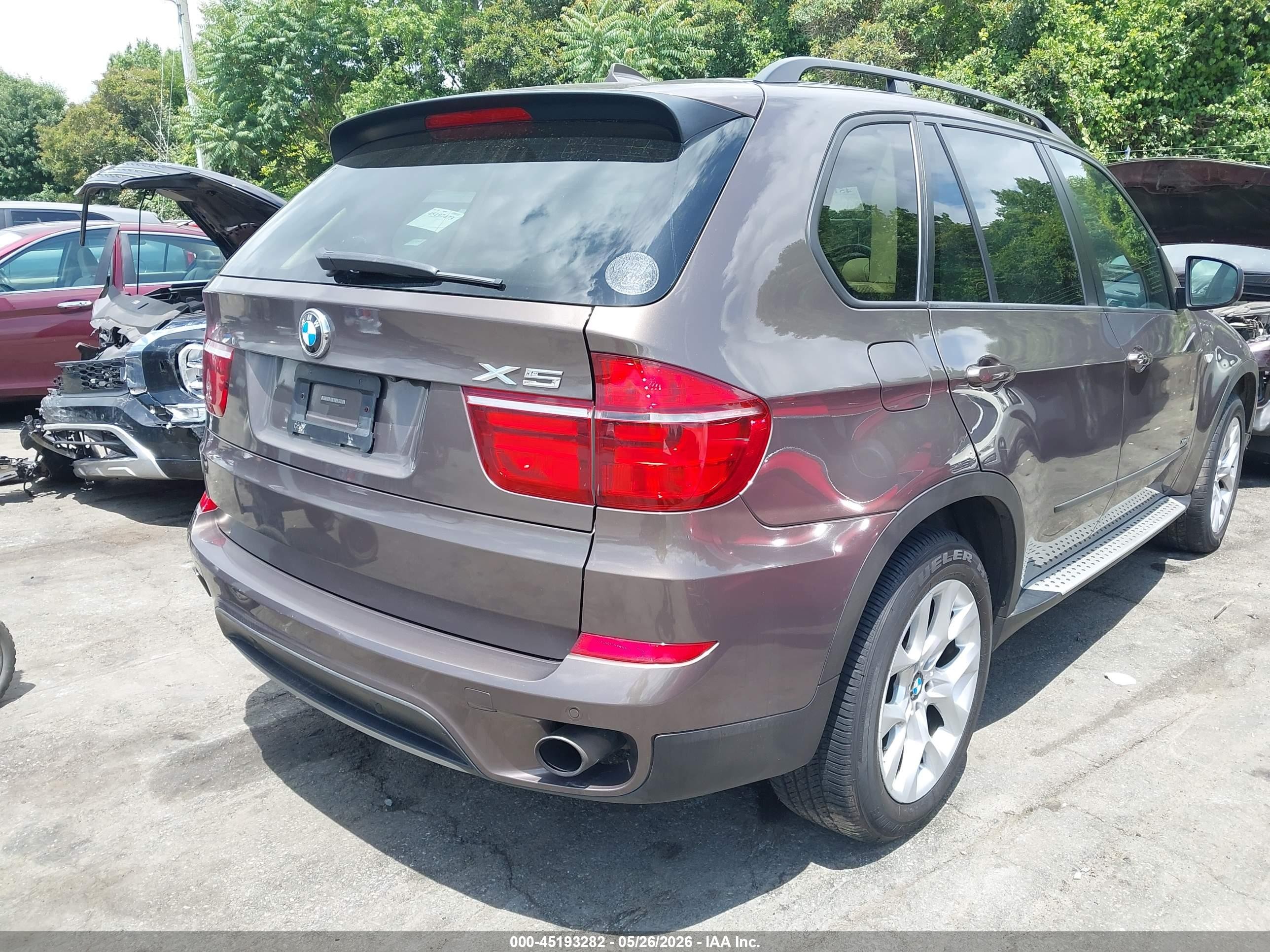 2011 Bmw X5 Xdrive35i/xdrive35i Premium/xdrive35i Sport Activity Brown vin: 5UXZV4C57BL741446