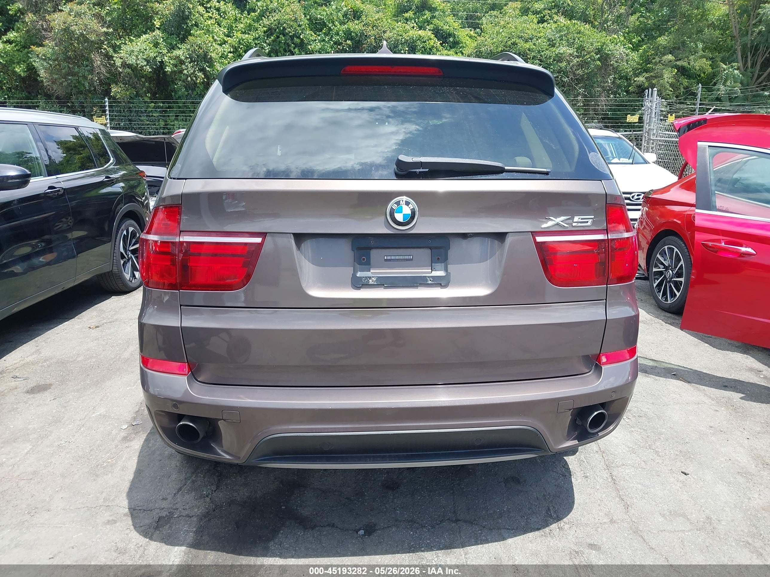 2011 Bmw X5 Xdrive35i/xdrive35i Premium/xdrive35i Sport Activity Brown vin: 5UXZV4C57BL741446