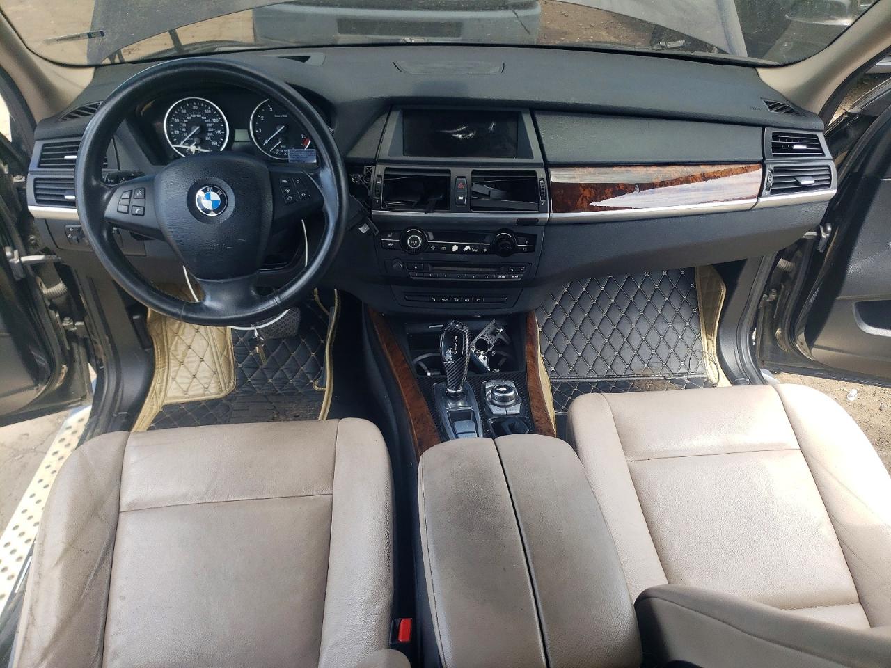 2012 Bmw X5 Xdrive35i Black vin: 5UXZV4C57CL747393