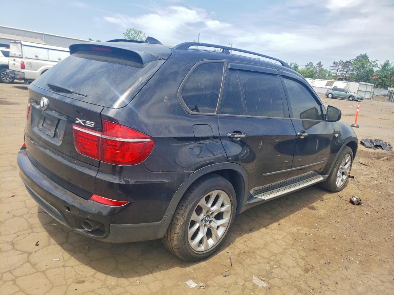 2012 Bmw X5 Xdrive35i Black vin: 5UXZV4C57CL747393