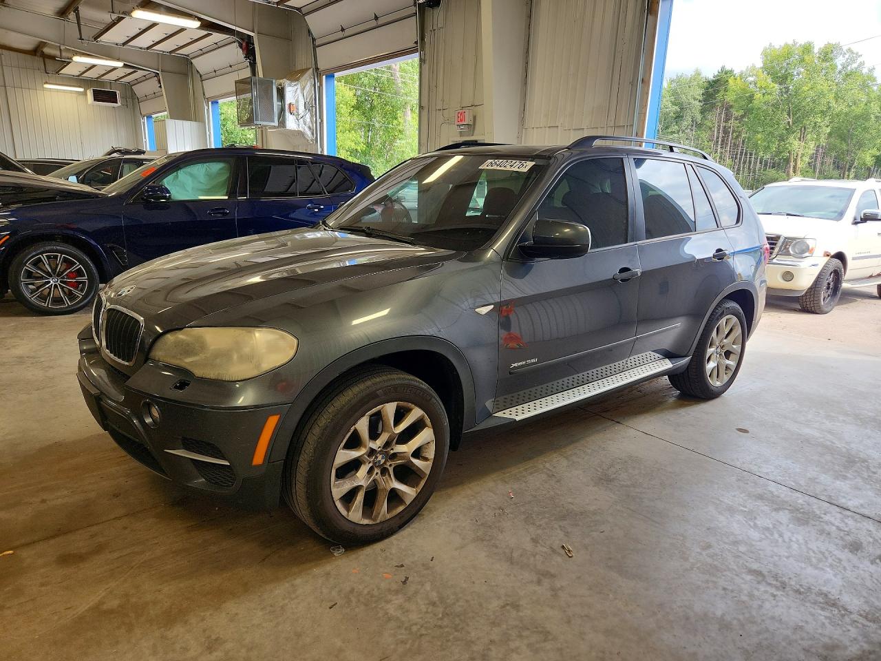 2012 Bmw X5 Xdrive35i Gray vin: 5UXZV4C57CL753842