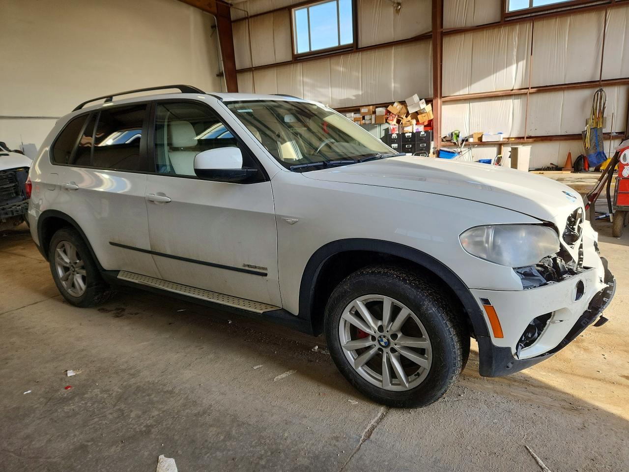 2012 Bmw X5 Xdrive35i White vin: 5UXZV4C57CL754618