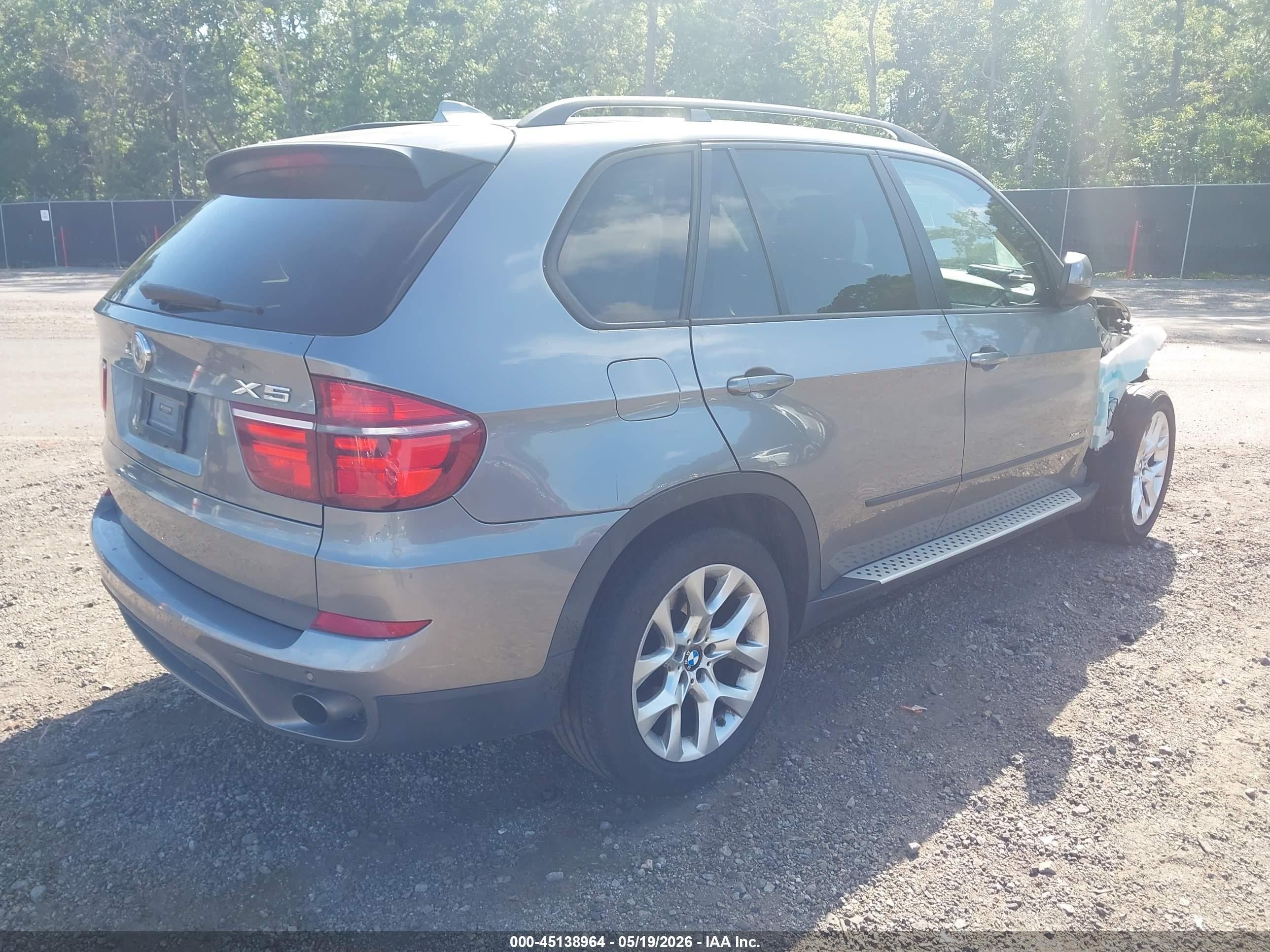 2012 Bmw X5 Xdrive35i/xdrive35i Premium/xdrive35i Sport Activity Gray vin: 5UXZV4C57CL755378