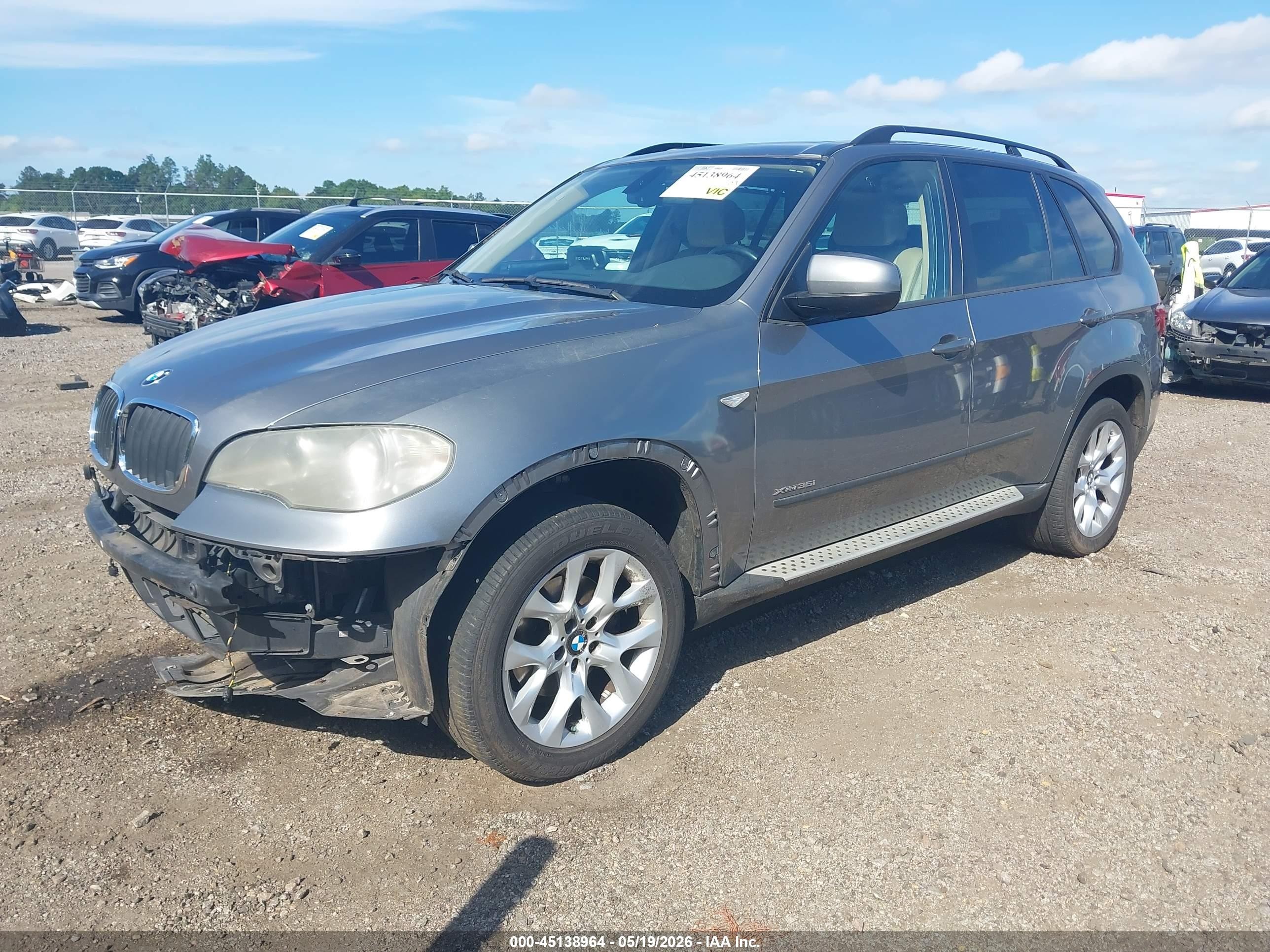 2012 Bmw X5 Xdrive35i/xdrive35i Premium/xdrive35i Sport Activity Gray vin: 5UXZV4C57CL755378