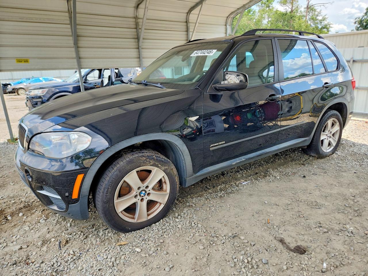 2012 Bmw X5 Xdrive35i Black vin: 5UXZV4C57CL758863