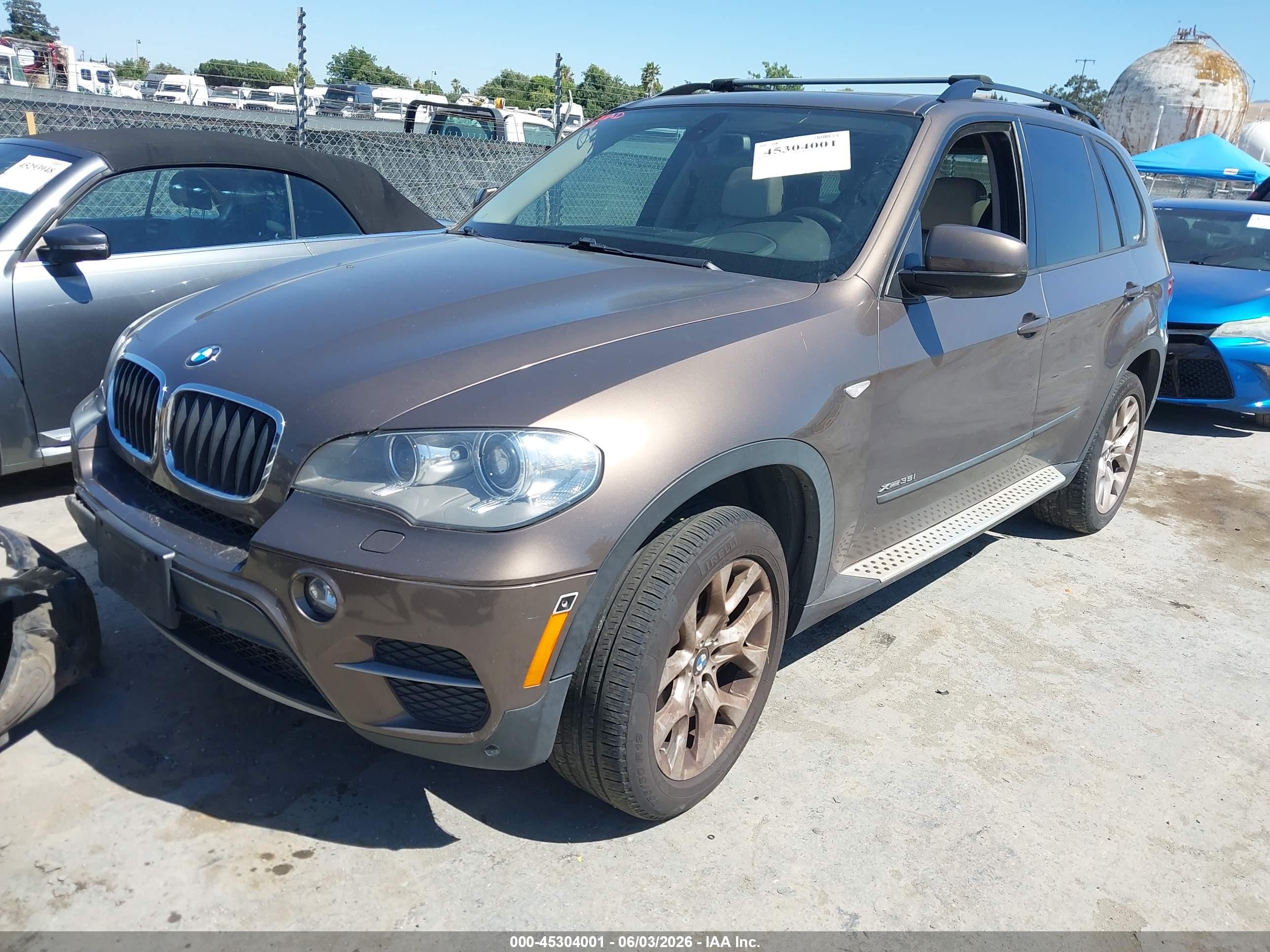 2012 Bmw X5 Xdrive35i/xdrive35i Premium/xdrive35i Sport Activity Коричневый vin: 5UXZV4C57CL767174
