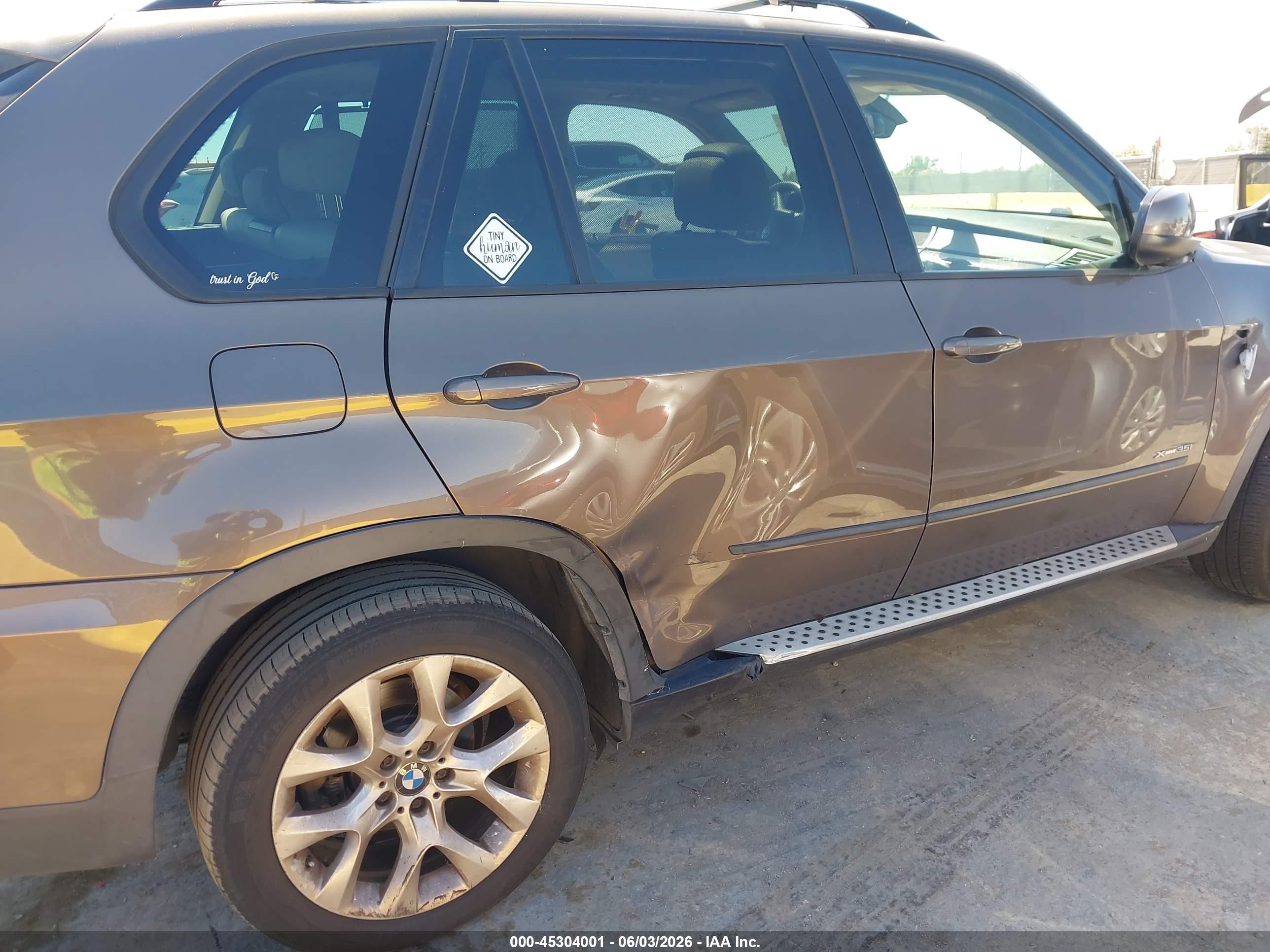 2012 Bmw X5 Xdrive35i/xdrive35i Premium/xdrive35i Sport Activity Коричневый vin: 5UXZV4C57CL767174