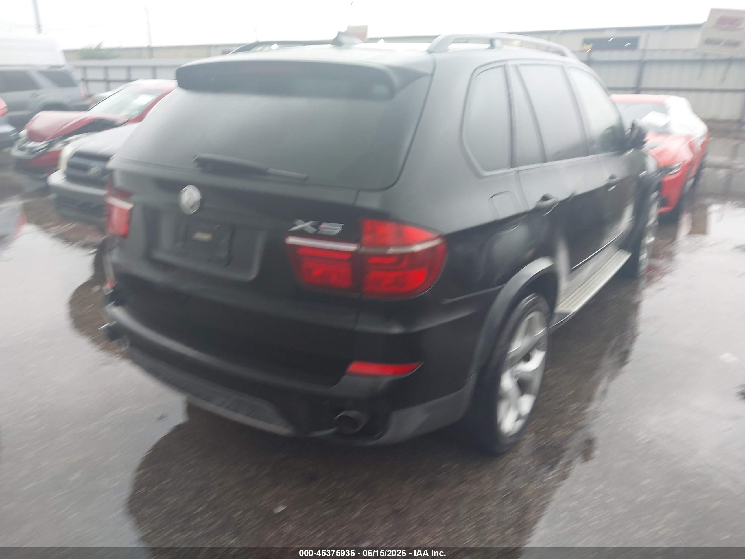 2012 Bmw X5 Xdrive35i/xdrive35i Premium/xdrive35i Sport Activity Black vin: 5UXZV4C57CL767546