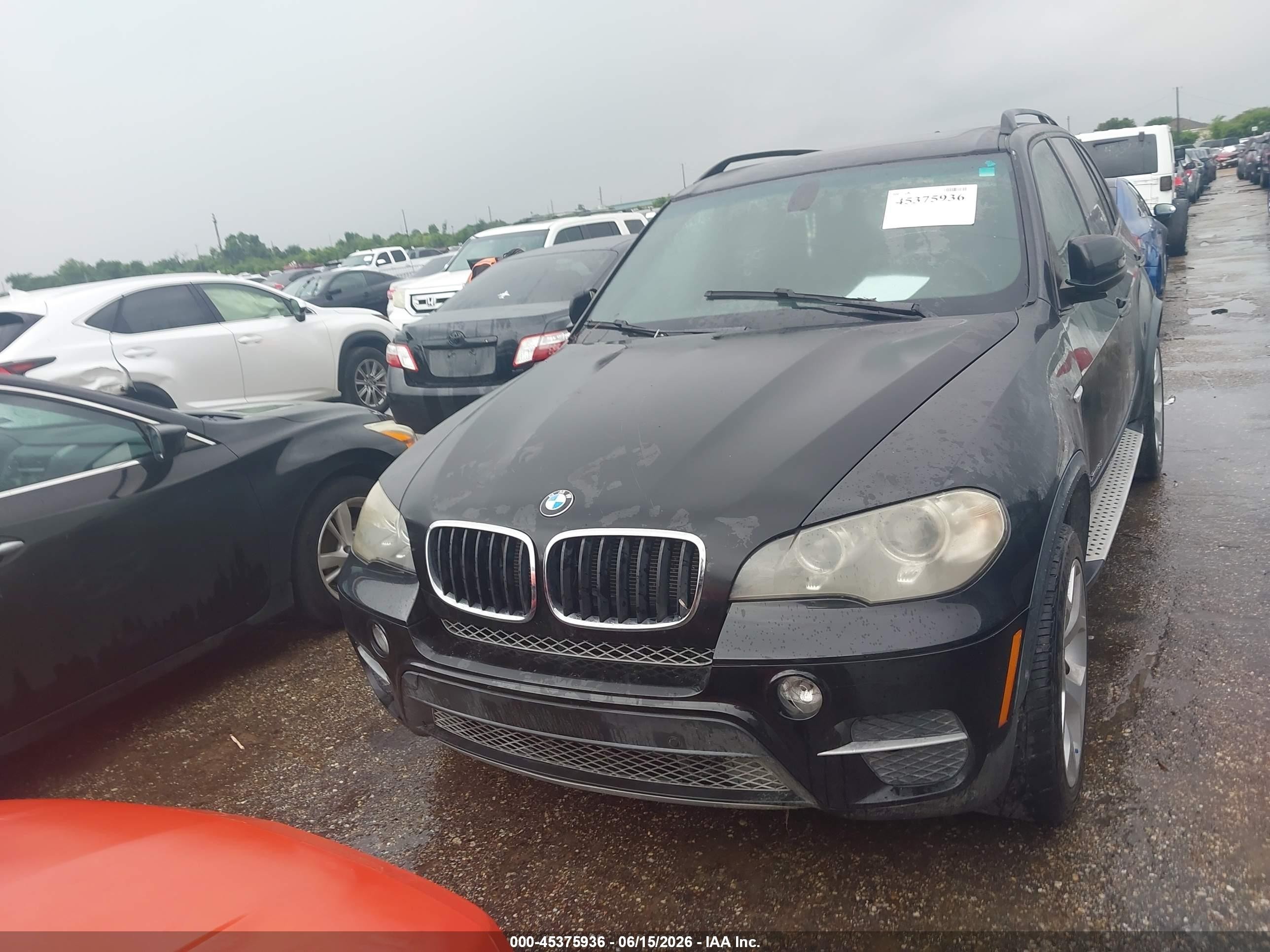 2012 Bmw X5 Xdrive35i/xdrive35i Premium/xdrive35i Sport Activity Black vin: 5UXZV4C57CL767546