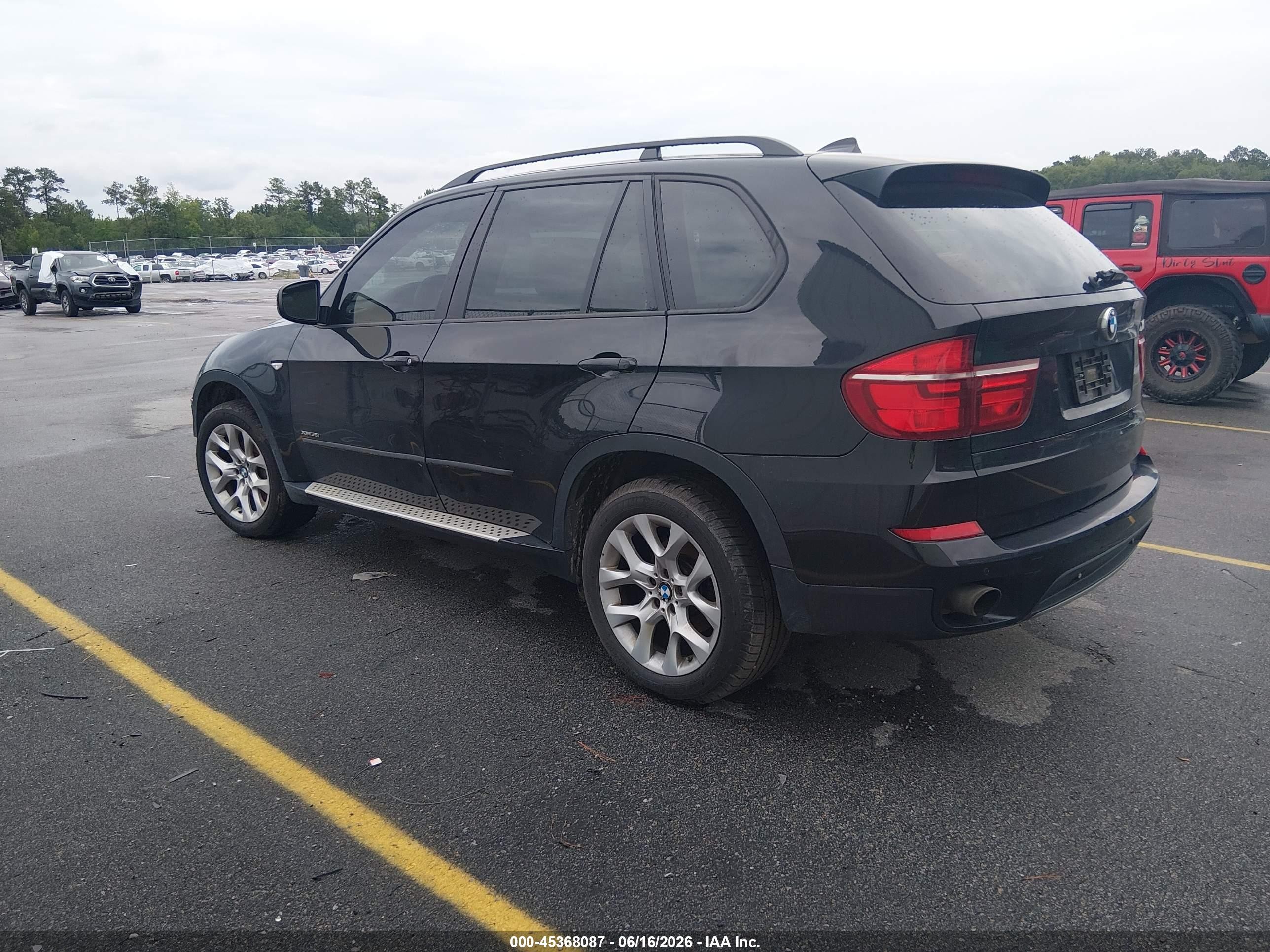 2012 Bmw X5 Xdrive35i/xdrive35i Premium/xdrive35i Sport Activity Black vin: 5UXZV4C57CL985938