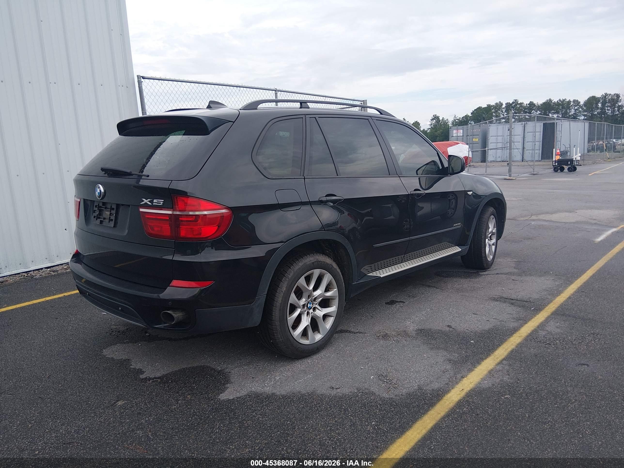 2012 Bmw X5 Xdrive35i/xdrive35i Premium/xdrive35i Sport Activity Black vin: 5UXZV4C57CL985938