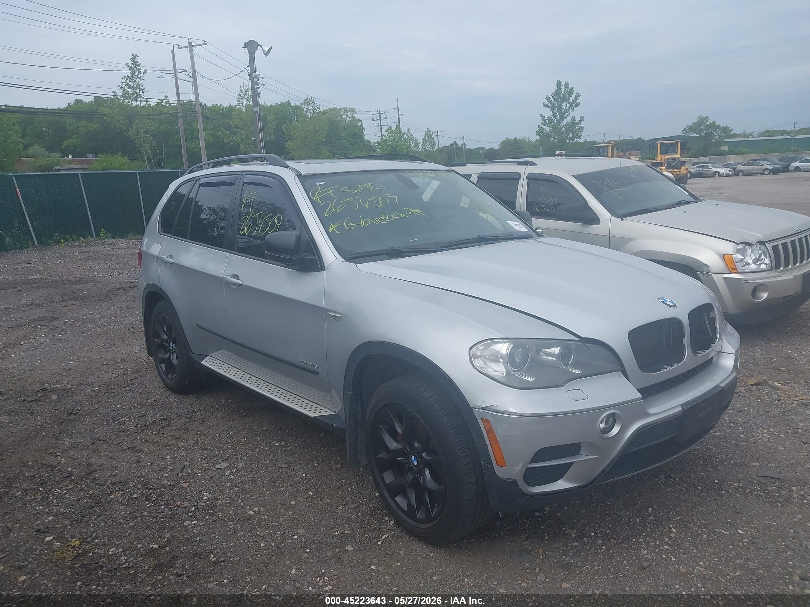 2012 Bmw X5 Xdrive35i/xdrive35i Premium/xdrive35i Sport Activity Silver vin: 5UXZV4C57CL990704