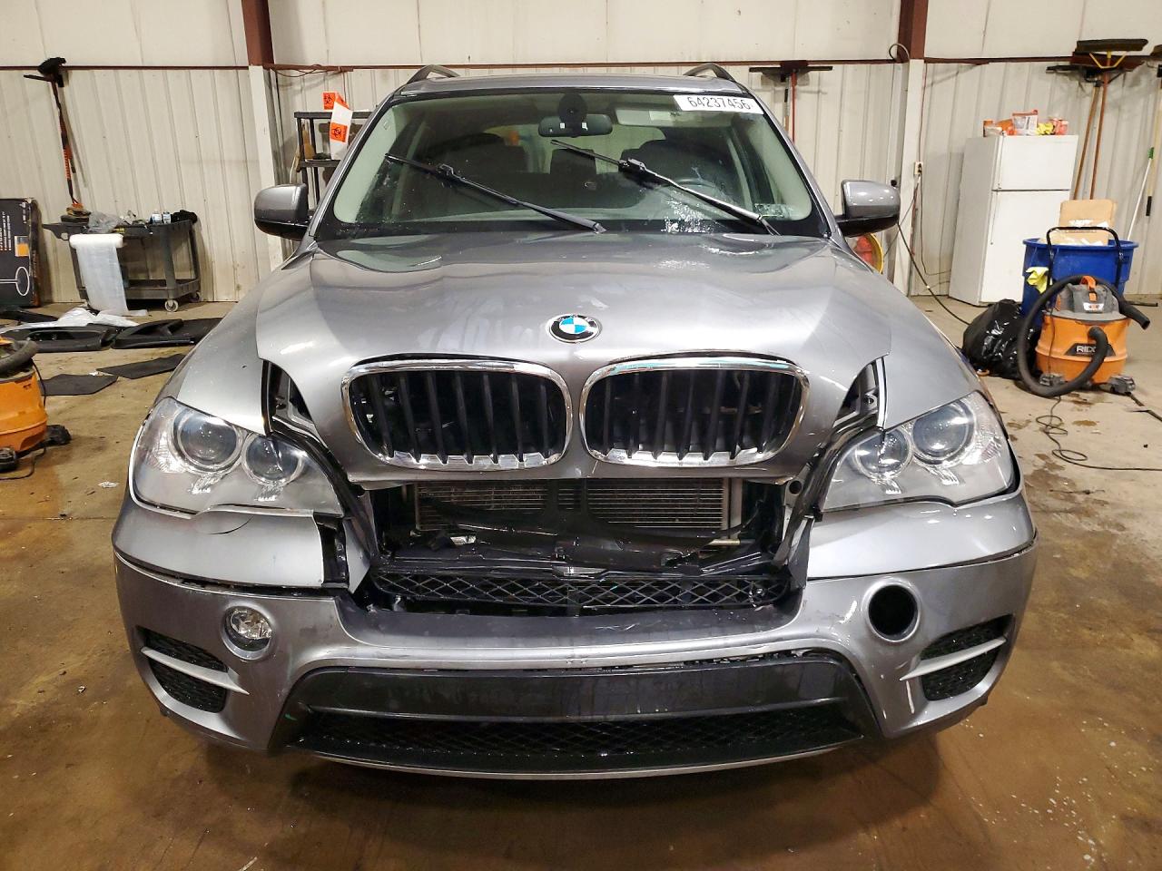 2013 Bmw X5 Xdrive35i Gray vin: 5UXZV4C57D0B06055