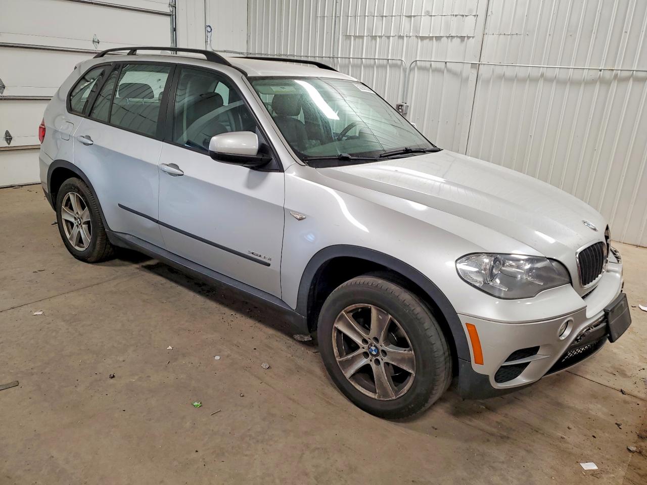 2013 Bmw X5 Xdrive35i Silver vin: 5UXZV4C57D0B13586