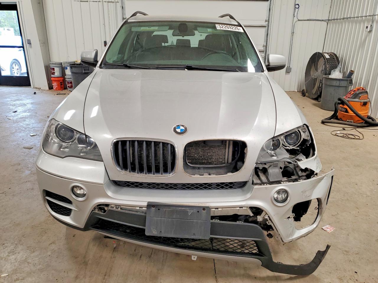 2013 Bmw X5 Xdrive35i Silver vin: 5UXZV4C57D0B13586