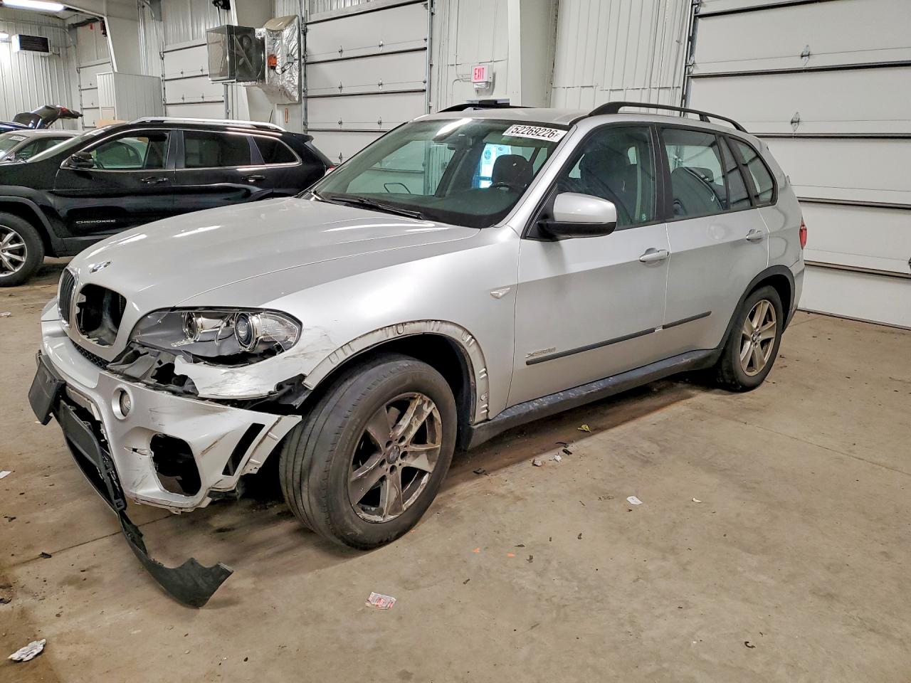 2013 Bmw X5 Xdrive35i Silver vin: 5UXZV4C57D0B13586