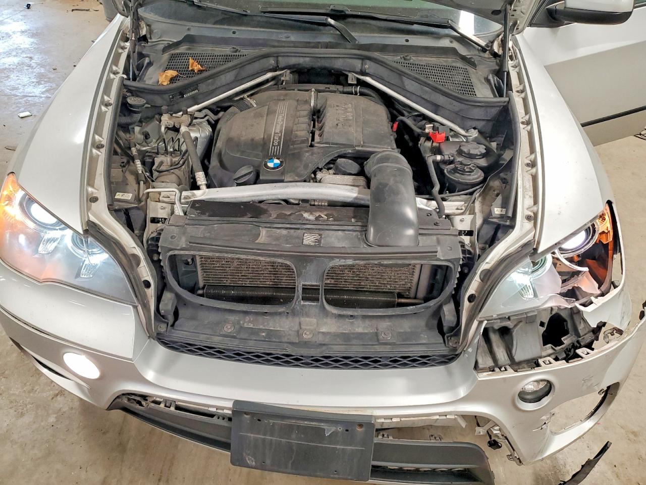 2013 Bmw X5 Xdrive35i Silver vin: 5UXZV4C57D0B13586