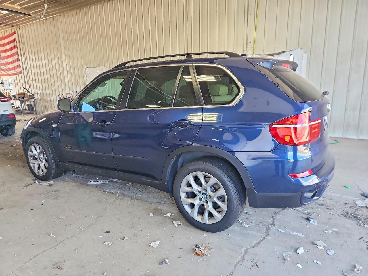 2013 Bmw X5 Xdrive35i Blue vin: 5UXZV4C57D0E00670