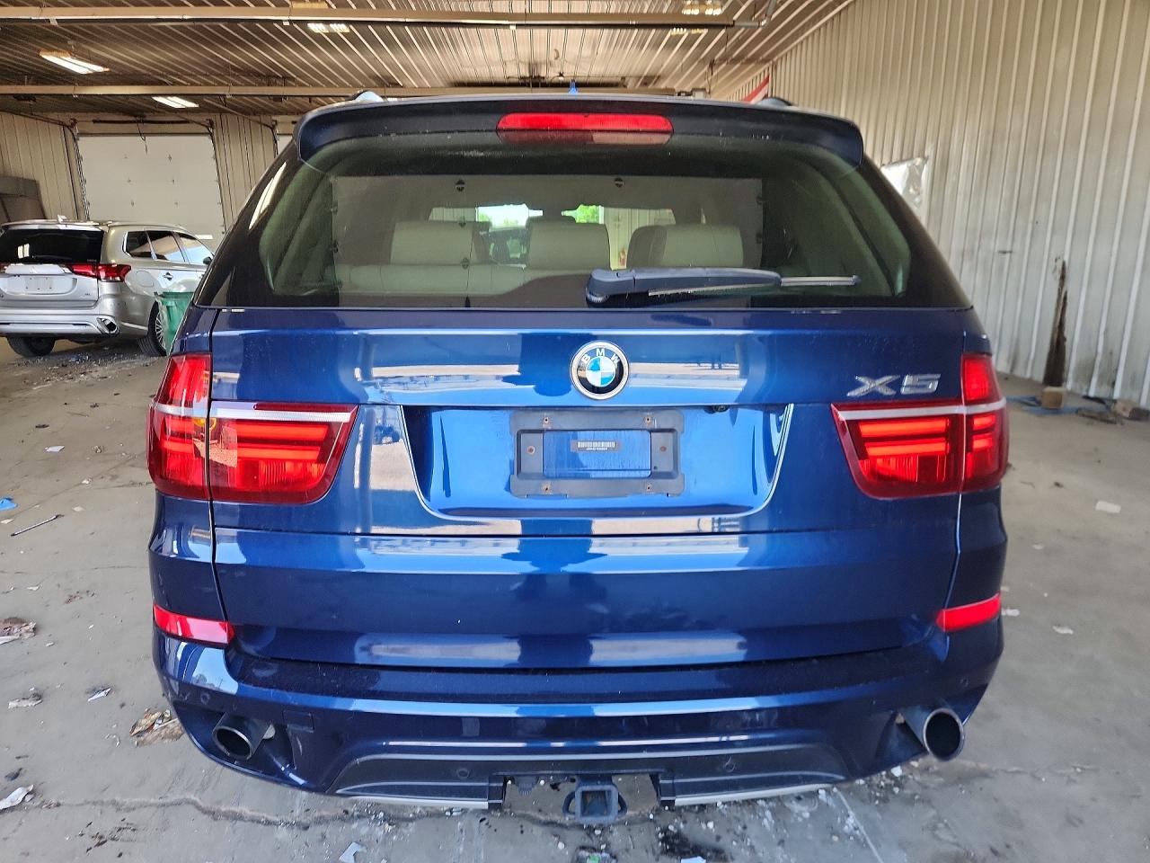2013 Bmw X5 Xdrive35i Blue vin: 5UXZV4C57D0E00670