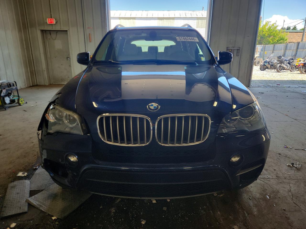 2013 Bmw X5 Xdrive35i Blue vin: 5UXZV4C57D0E00670