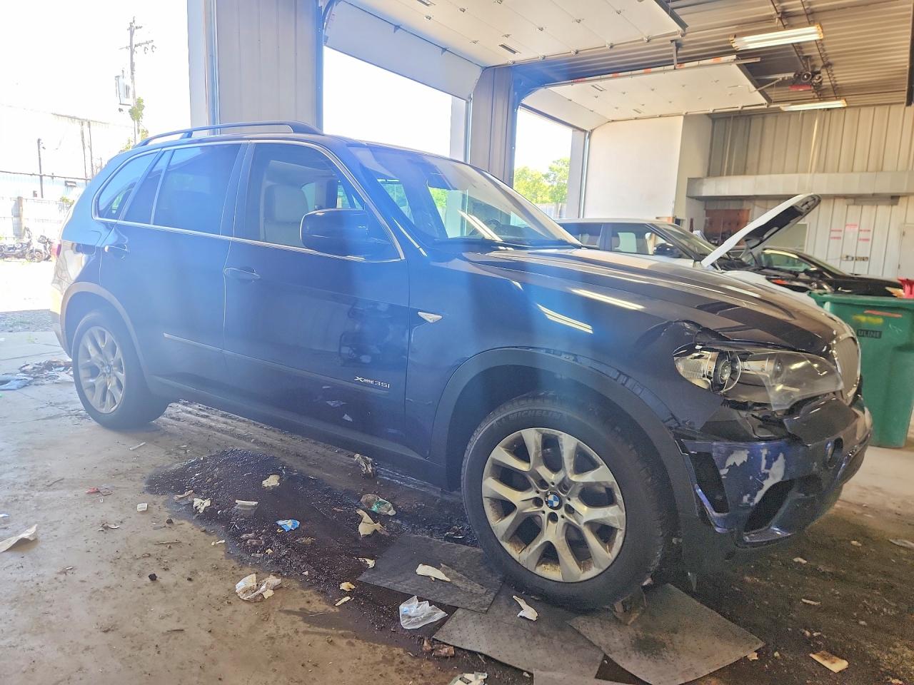 2013 Bmw X5 Xdrive35i Blue vin: 5UXZV4C57D0E00670