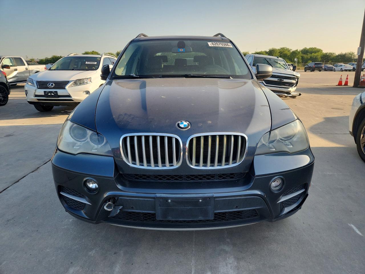 2013 Bmw X5 Xdrive35i Gray vin: 5UXZV4C57D0E10373