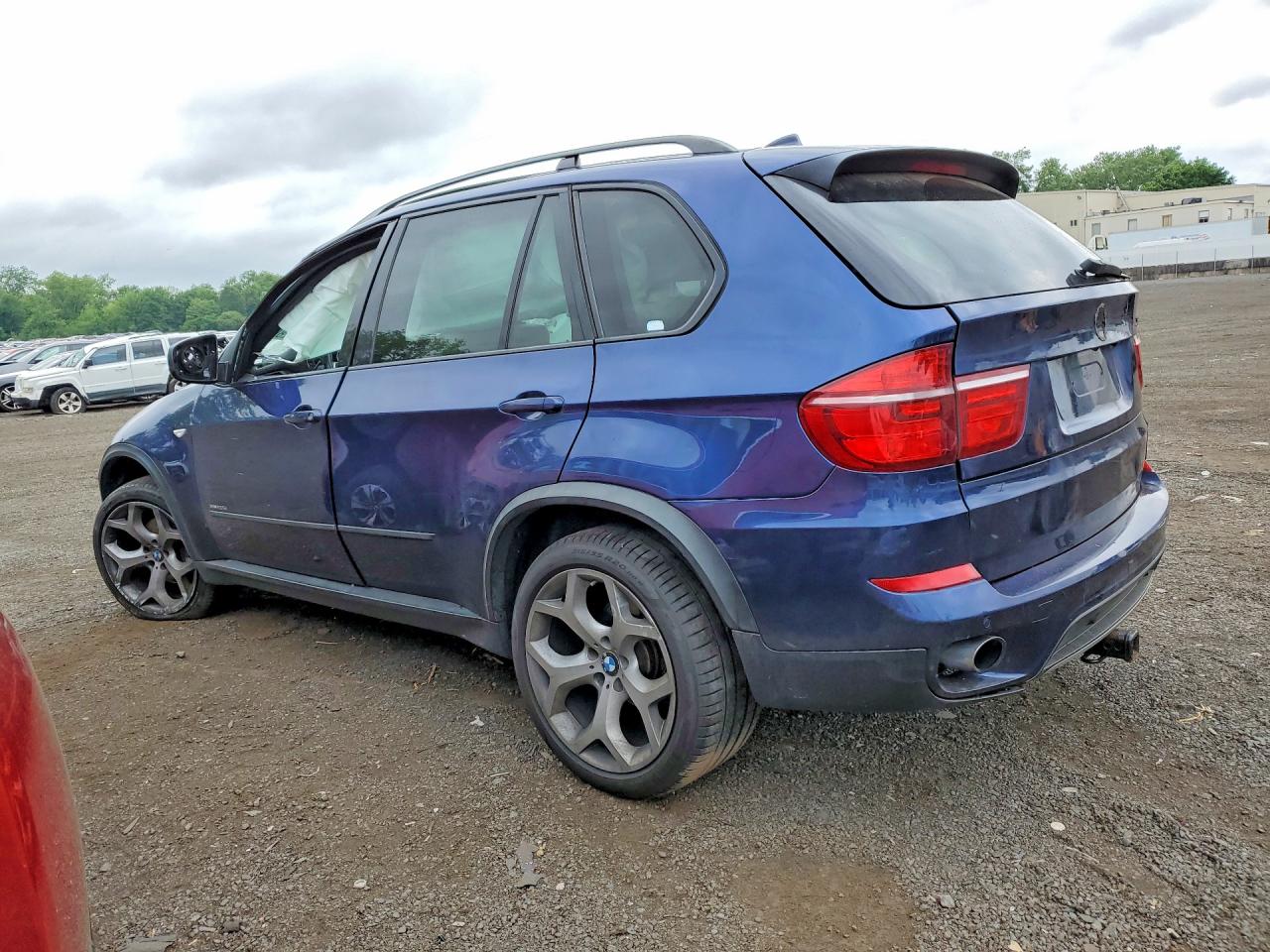 2013 Bmw X5 Xdrive35i Blue vin: 5UXZV4C57D0E13077
