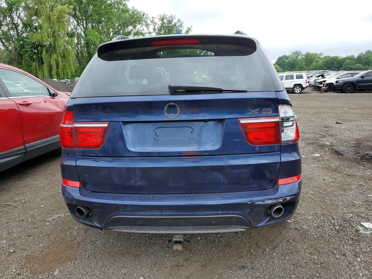 2013 Bmw X5 Xdrive35i Blue vin: 5UXZV4C57D0E13077