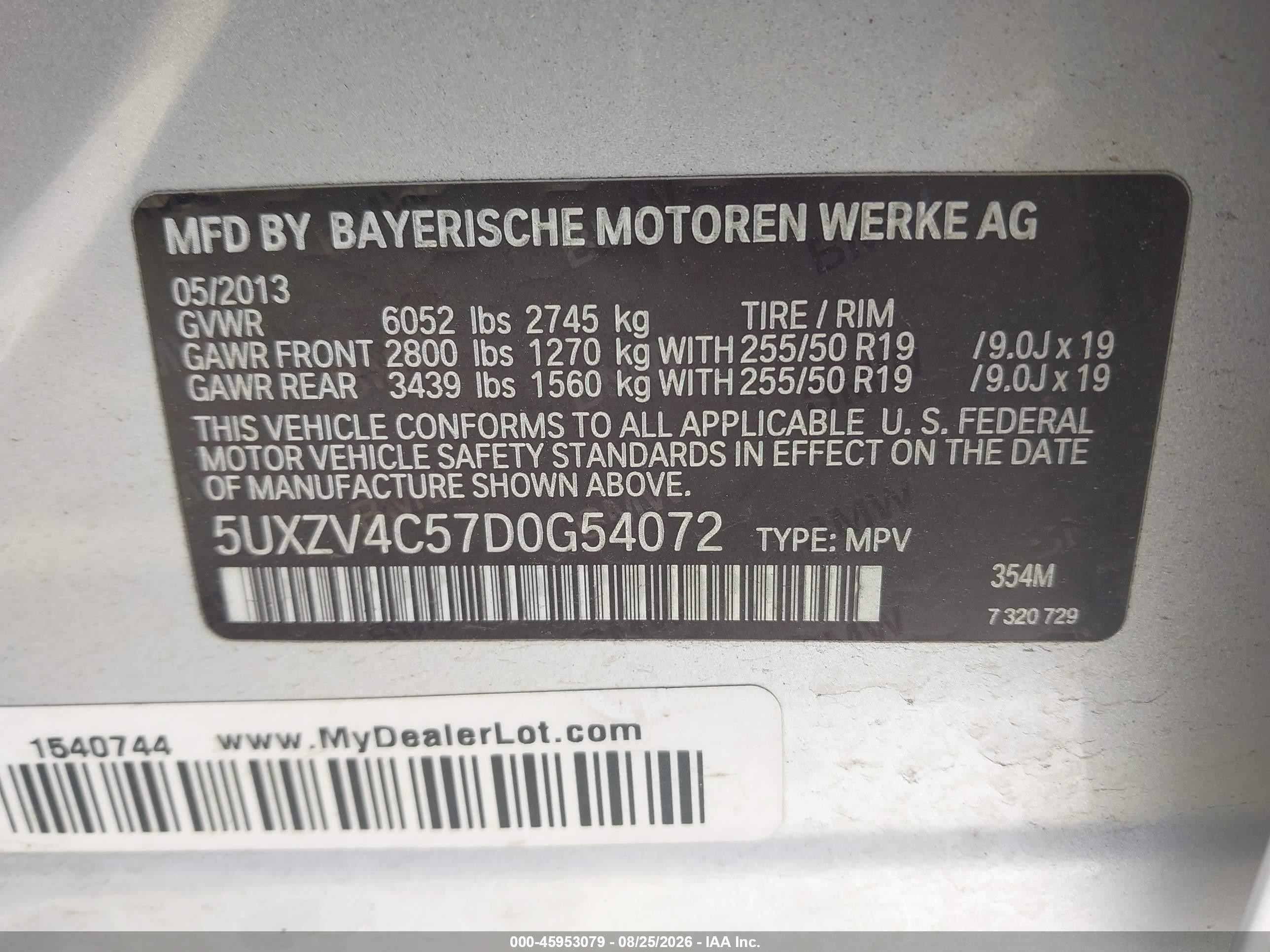 2013 Bmw X5 Xdrive35i/xdrive35i Premium/xdrive35i Sport Activity Gray vin: 5UXZV4C57D0G54072