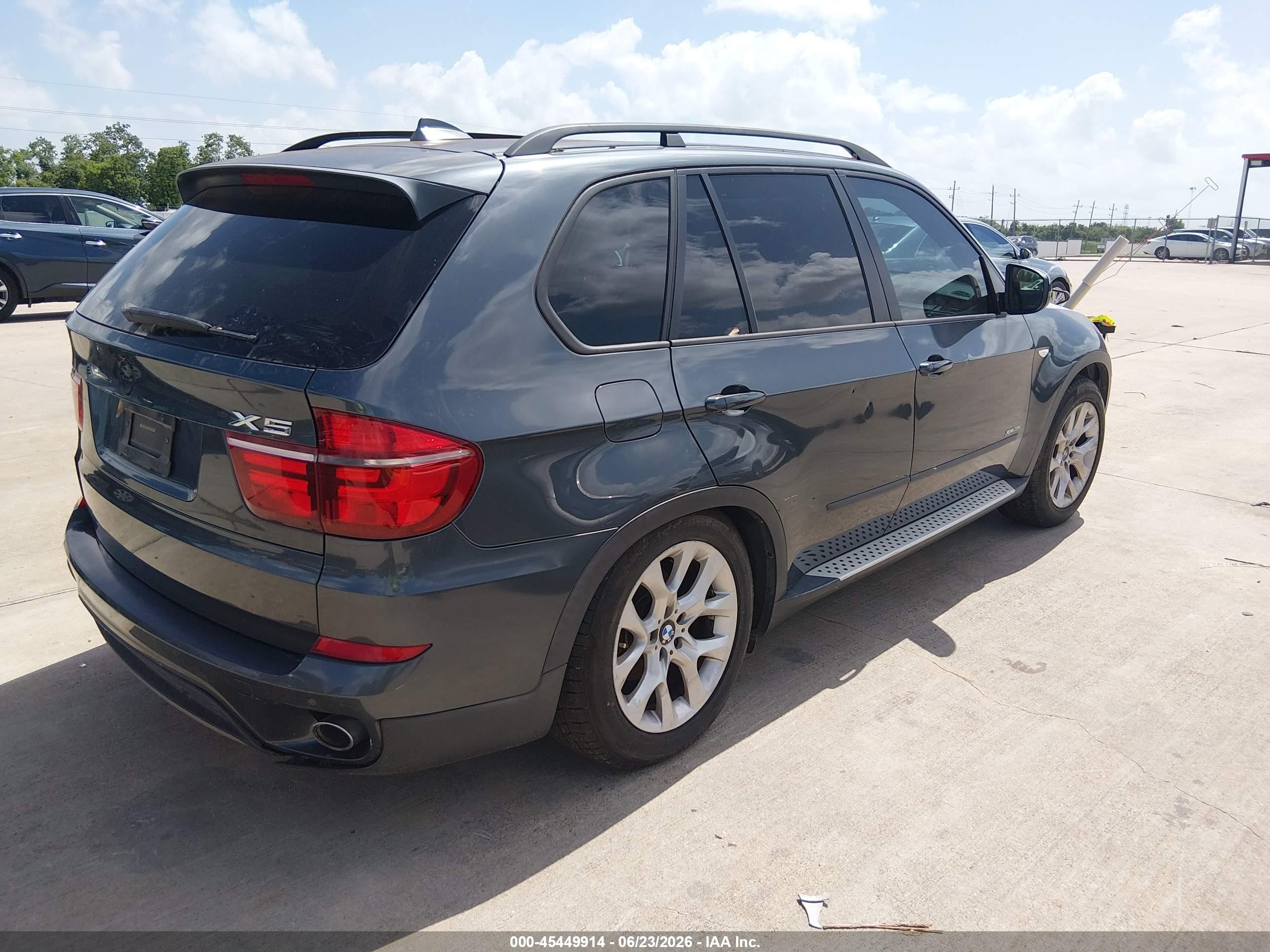 2011 Bmw X5 Xdrive35i/xdrive35i Premium/xdrive35i Sport Activity Gray vin: 5UXZV4C58BL401903