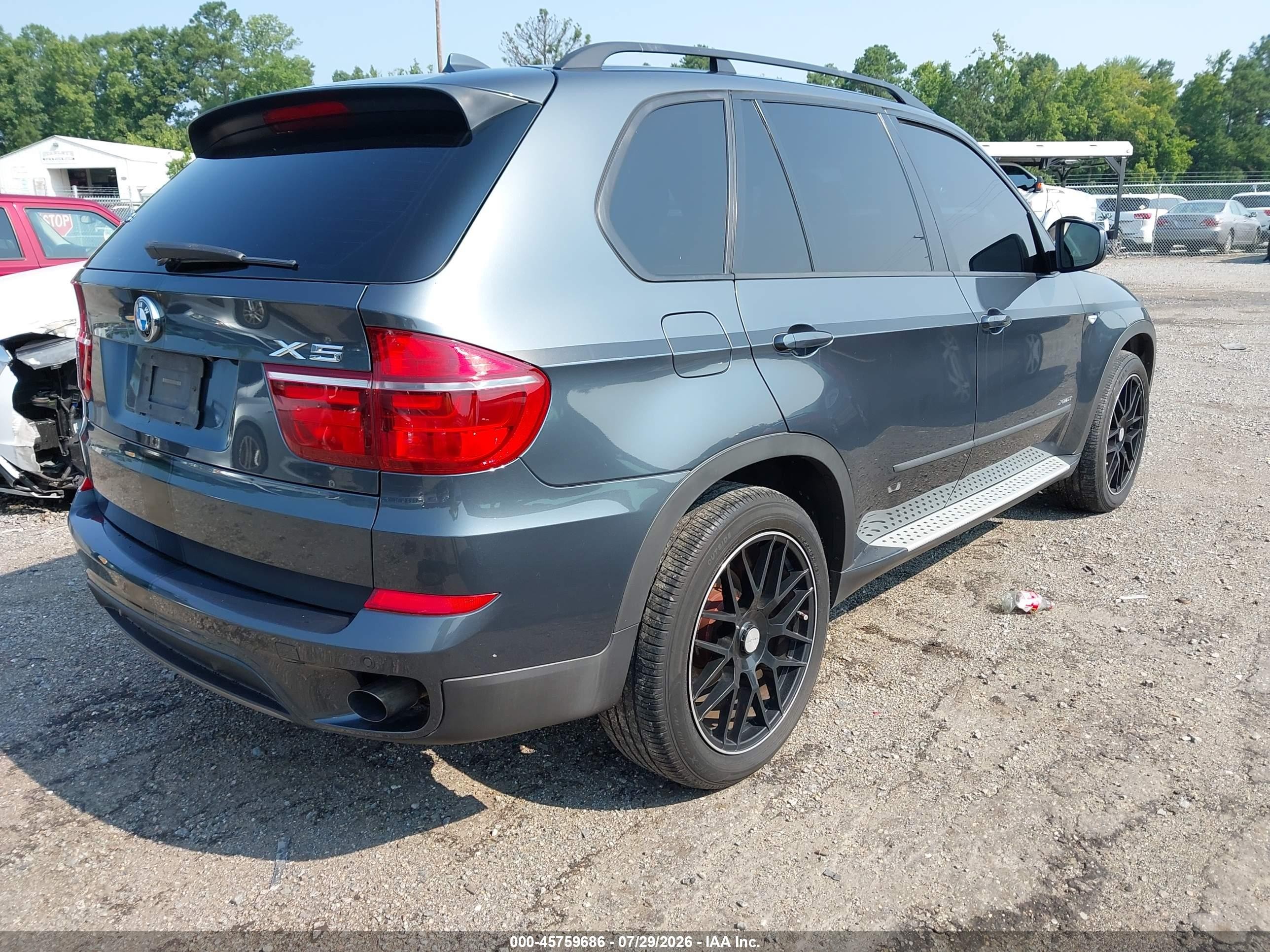 2011 Bmw X5 Xdrive35i/xdrive35i Premium/xdrive35i Sport Activity Gray vin: 5UXZV4C58BL404350