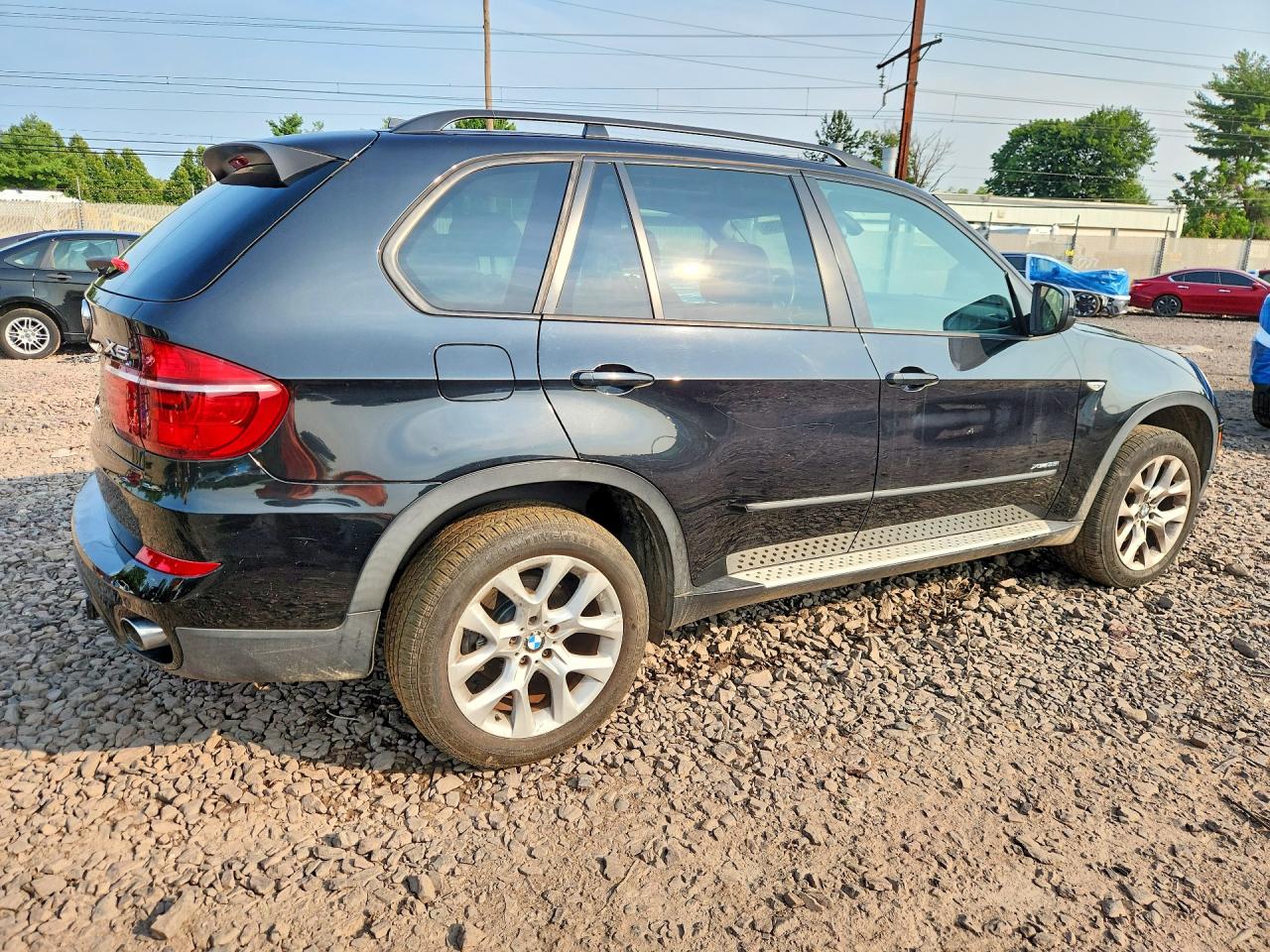 2011 Bmw X5 Xdrive35i Black vin: 5UXZV4C58BL408463