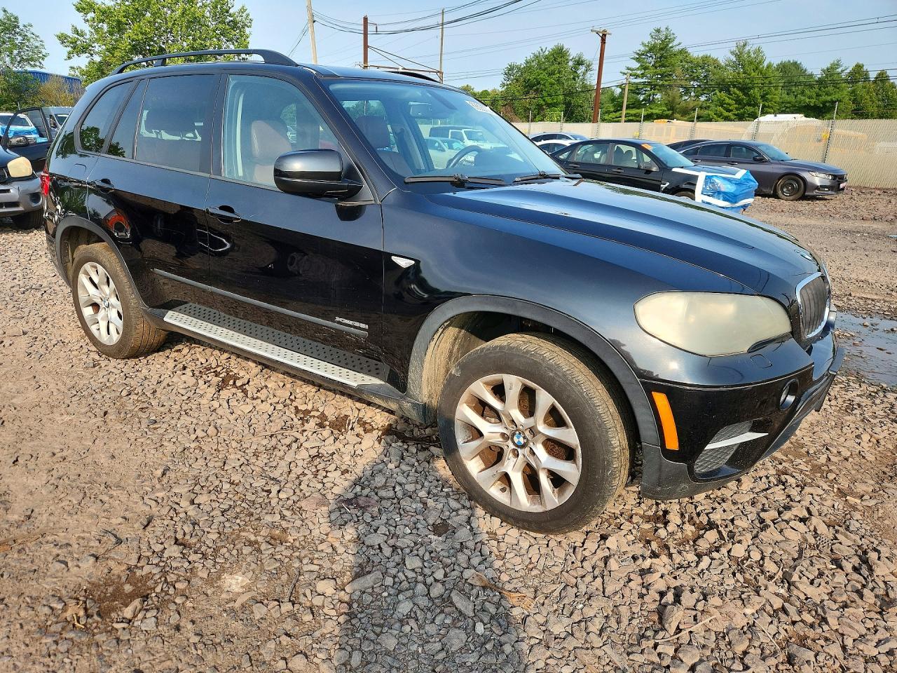 2011 Bmw X5 Xdrive35i Black vin: 5UXZV4C58BL408463