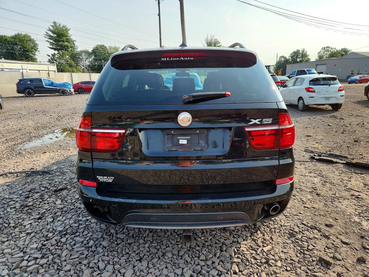 2011 Bmw X5 Xdrive35i Black vin: 5UXZV4C58BL408463