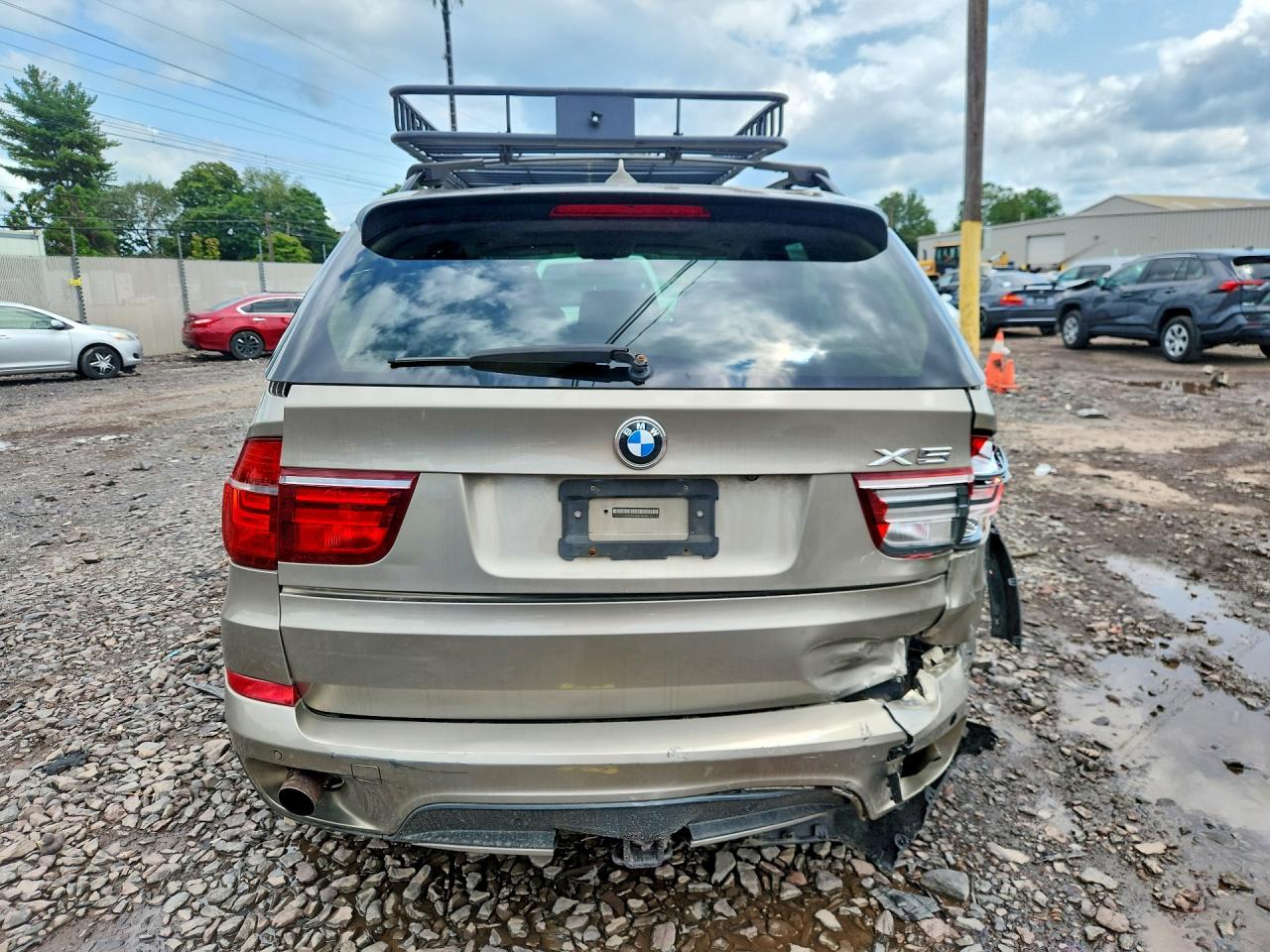 2011 Bmw X5 Xdrive35i Beige vin: 5UXZV4C58BL741925