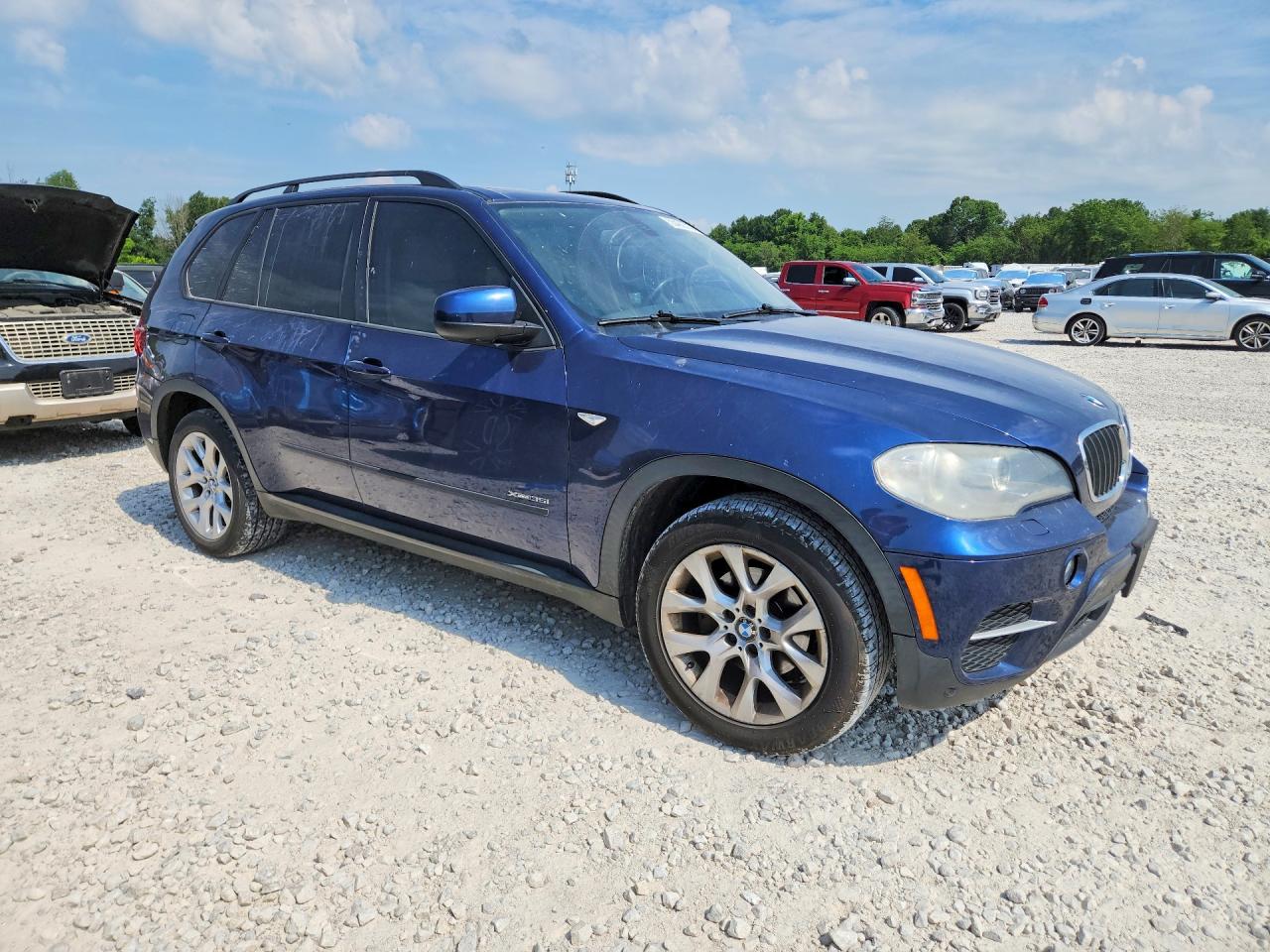2012 Bmw X5 Xdrive35i Blue vin: 5UXZV4C58CL759763