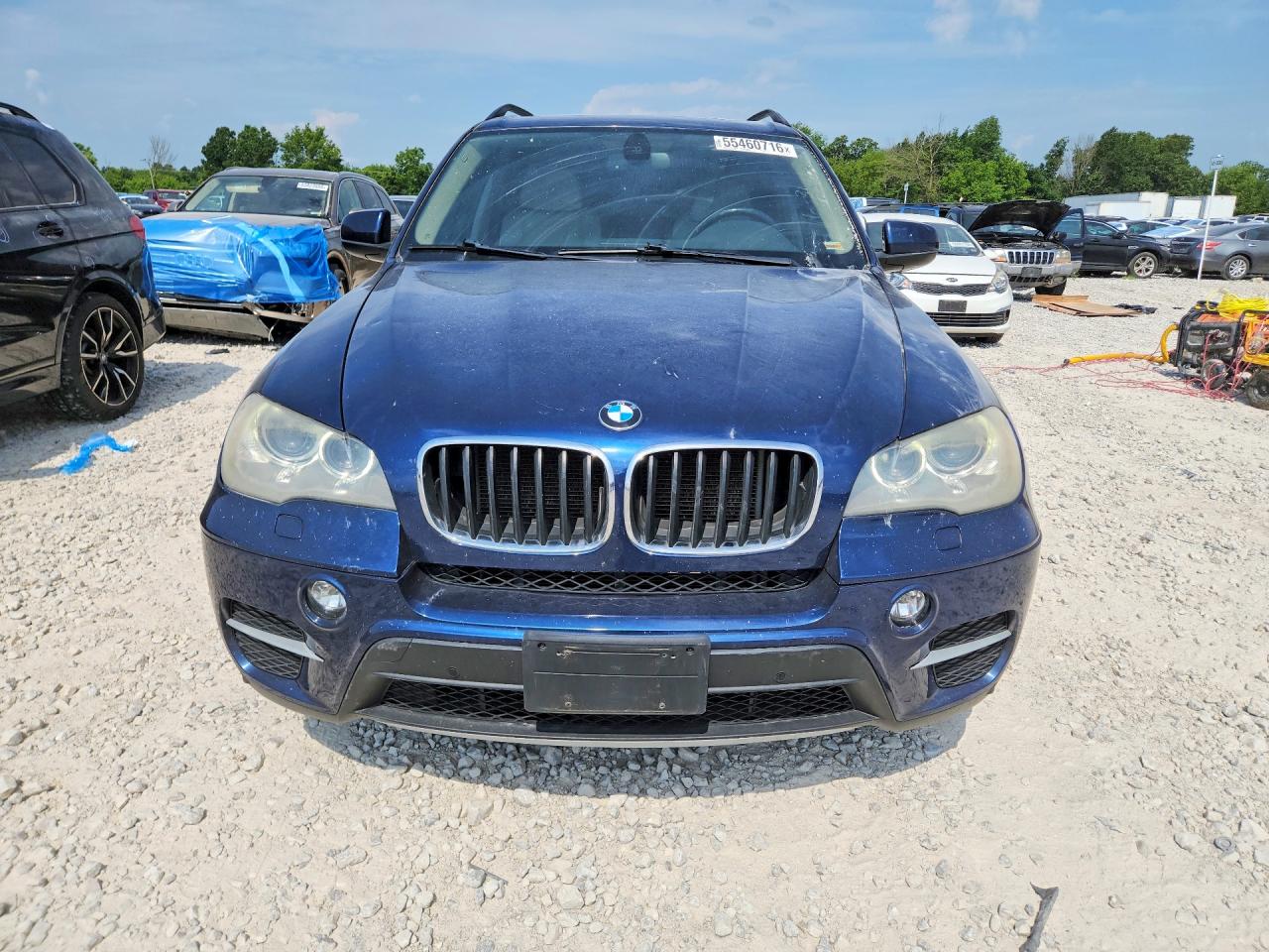 2012 Bmw X5 Xdrive35i Blue vin: 5UXZV4C58CL759763
