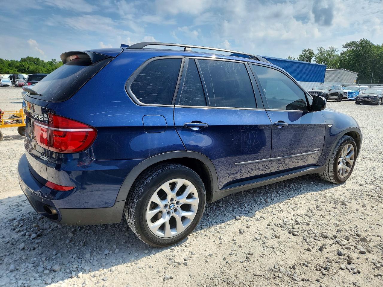 2012 Bmw X5 Xdrive35i Blue vin: 5UXZV4C58CL759763