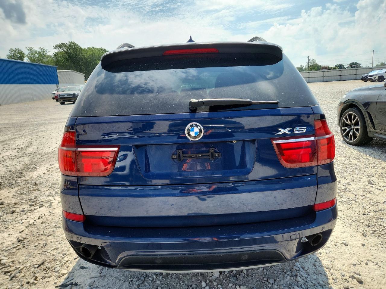 2012 Bmw X5 Xdrive35i Blue vin: 5UXZV4C58CL759763