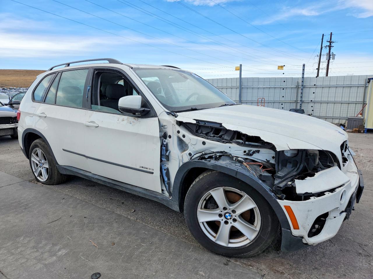 2012 Bmw X5 Xdrive35i White vin: 5UXZV4C58CL762811