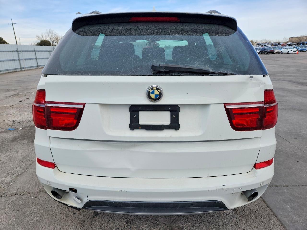 2012 Bmw X5 Xdrive35i White vin: 5UXZV4C58CL762811